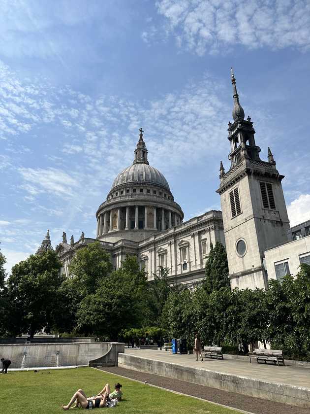 St Paul's Cathedral, London.